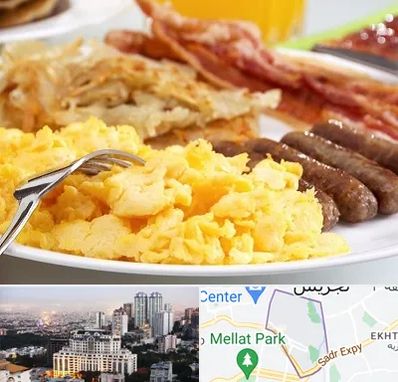رستوران صبحانه در الهیه 