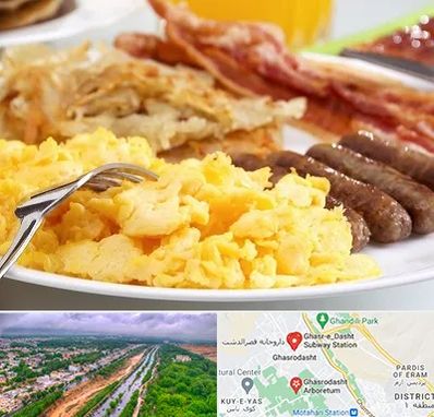رستوران صبحانه در قصرالدشت شیراز