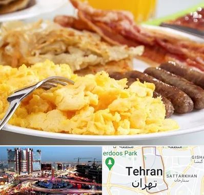 رستوران صبحانه در صادقیه 