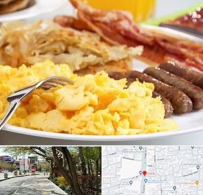 رستوران صبحانه در خیابان توحید اصفهان