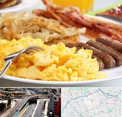 رستوران صبحانه در ستارخان شیراز