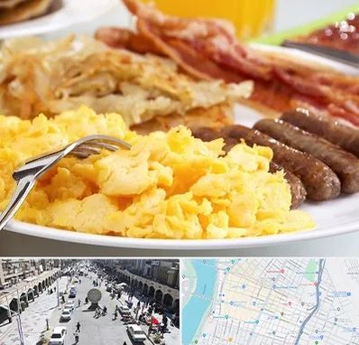 رستوران صبحانه در نادری اهواز