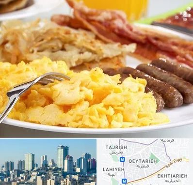 رستوران صبحانه در قیطریه 