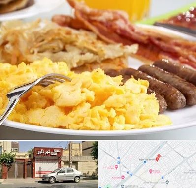 رستوران صبحانه در باجک قم