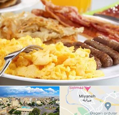 رستوران صبحانه در میانه