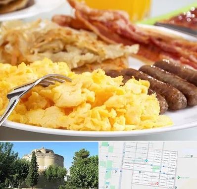 رستوران صبحانه در مرداویج اصفهان