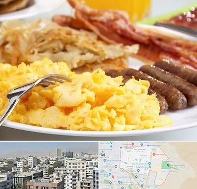 رستوران صبحانه در منطقه 14 تهران