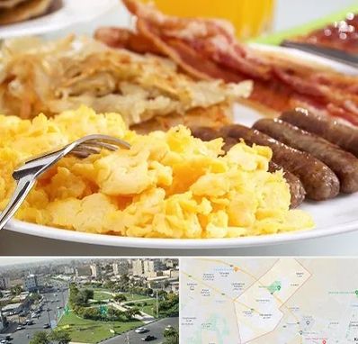 رستوران صبحانه در کمال شهر کرج