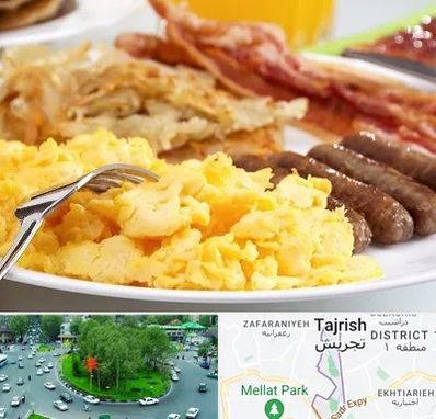 رستوران صبحانه در تجریش 