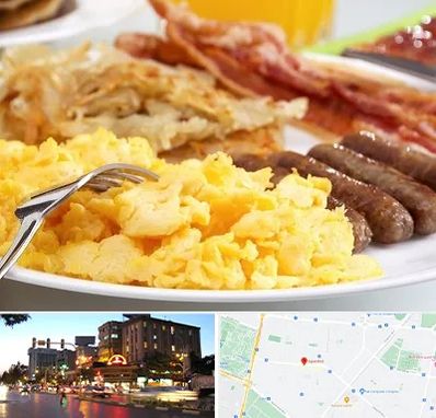 رستوران صبحانه در بلوار سجاد مشهد