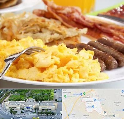 رستوران صبحانه در نسیم شهر