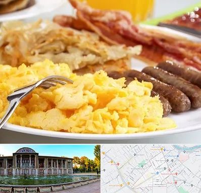 رستوران صبحانه در عفیف آباد شیراز