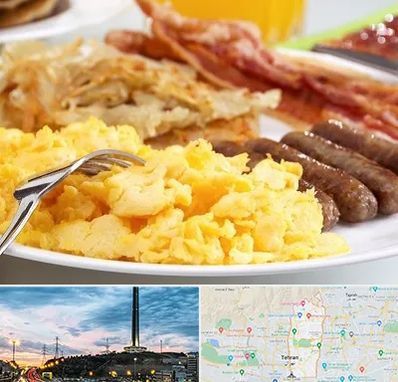 رستوران صبحانه در منطقه 2 تهران