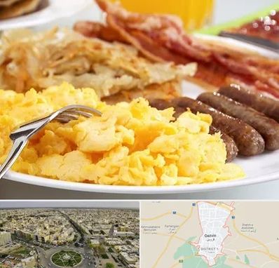 رستوران صبحانه در قزوین