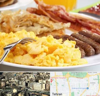 رستوران صبحانه در مرزداران 