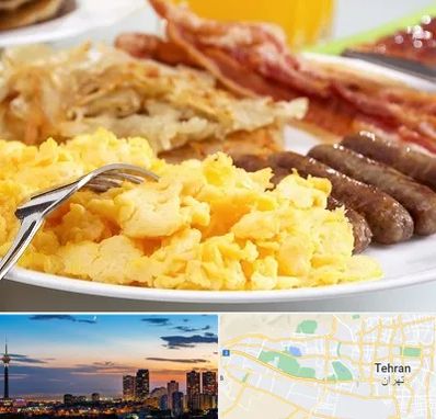 رستوران صبحانه در غرب تهران 