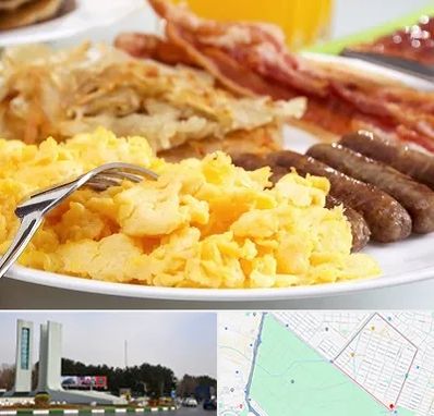 رستوران صبحانه در بلوار فلسیطین مشهد