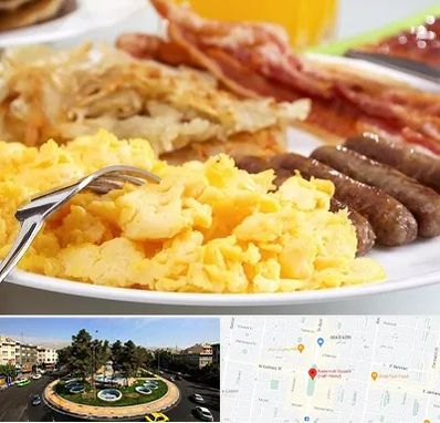 رستوران صبحانه در هفت حوض