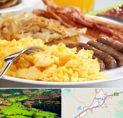 رستوران صبحانه در نکا
