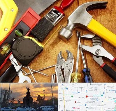 آموزشگاه تعمیرات در میدان حر