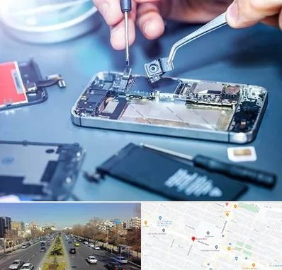 آموزشگاه تعمیرات موبایل در بلوار معلم مشهد