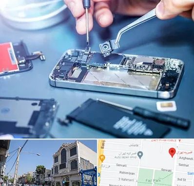 آموزشگاه تعمیرات موبایل در افسریه 