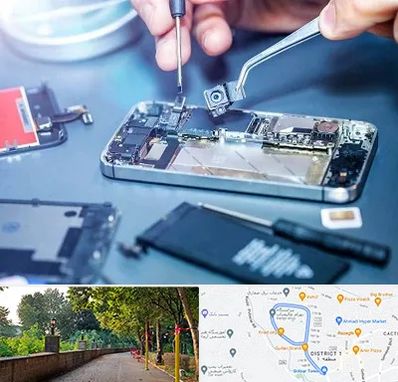 آموزشگاه تعمیرات موبایل در فلکه گاز رشت