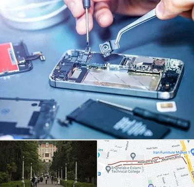 آموزشگاه تعمیرات موبایل در بلوار معلم رشت 