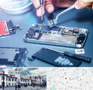 آموزشگاه تعمیرات موبایل در میدان شهرداری رشت