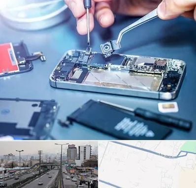 آموزشگاه تعمیرات موبایل در بلوار ارتش