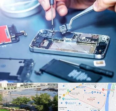 آموزشگاه تعمیرات موبایل در گلستان اهواز