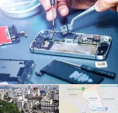 آموزشگاه تعمیرات موبایل در ولنجک 