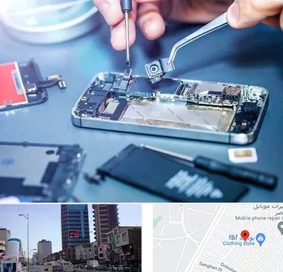 آموزشگاه تعمیرات موبایل در چهارراه طالقانی کرج