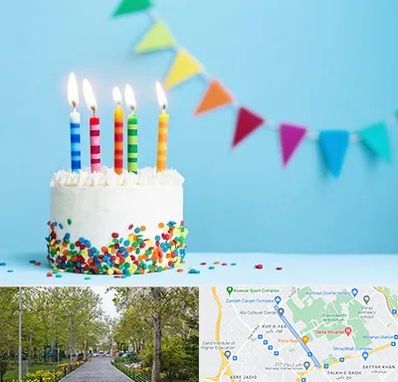 سالن تولد در قدوسی غربی شیراز