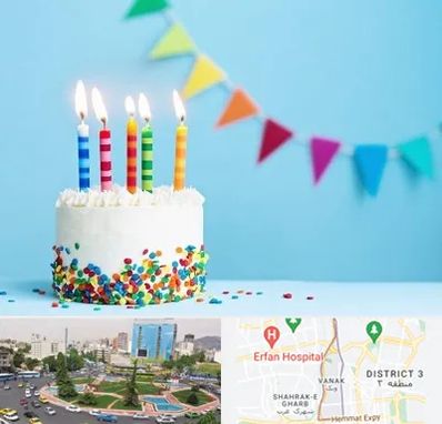 سالن تولد در ونک 