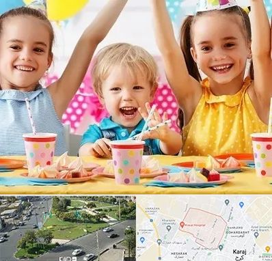 سالن تولد کودک در شاهین ویلا کرج