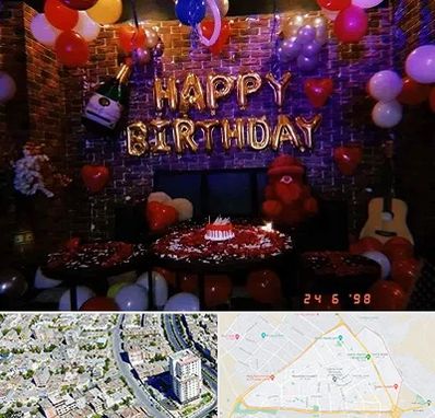 کافه مخصوص تولد در قاسم آباد مشهد