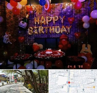 کافه مخصوص تولد در خیابان توحید اصفهان