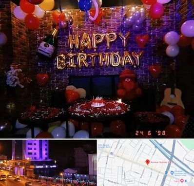 کافه مخصوص تولد در آبرسان تبریز