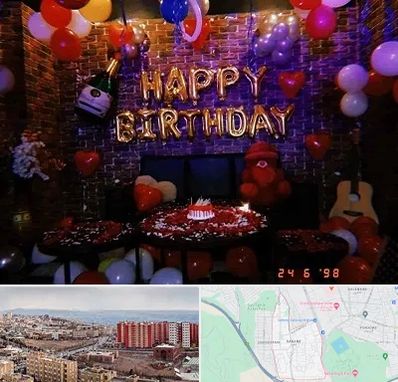 کافه مخصوص تولد در سهند تبریز