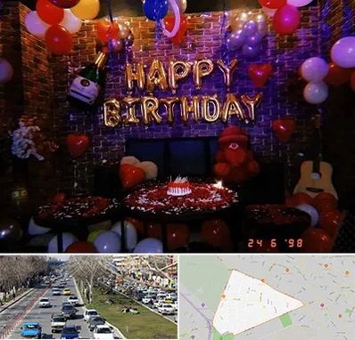 کافه مخصوص تولد در احمدآباد مشهد