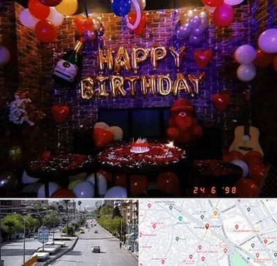 کافه مخصوص تولد در خیابان زند شیراز