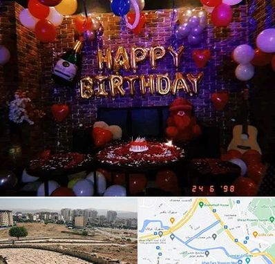 کافه مخصوص تولد در کوی وحدت شیراز