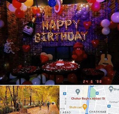 کافه مخصوص تولد در چهارباغ اصفهان