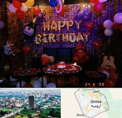 کافه مخصوص تولد در ارومیه