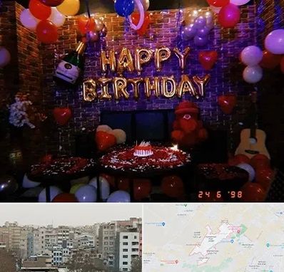 کافه مخصوص تولد در محمد شهر کرج