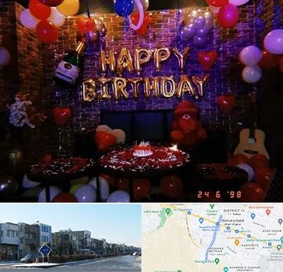 کافه مخصوص تولد در شریعتی مشهد