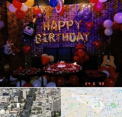 کافه مخصوص تولد در منطقه 18 تهران