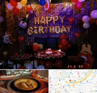 کافه مخصوص تولد در میدان ولیعصر