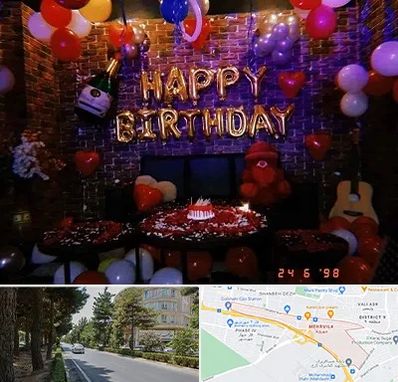 کافه مخصوص تولد در مهرویلا کرج